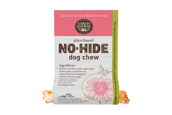Earth Animal No-Hide No-Meat Salmon Plant Based Dog Chew