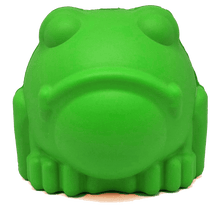 Sodapup Mutts Kick Butt Bull Frog Toy Durable Rubber Chew & Treat Dispenser For Dog