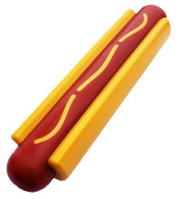 Sodapup Hot Dog Toy Ultra Durable Nylon Dog Chew For Aggressive Chewers
