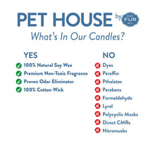 Pet House Sunwashed Cotton Pet Odor Candle