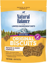 Natural Balance L.I.T. Limited Ingredient Treats Potato & Duck Formula Dog Treats