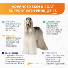 Nootie Progility Skin & Coat Supplement Soft & Chewy Dog Supplement