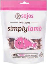 Sojos Simply Lamb Grain Free Freeze Dried Raw Dog Treats