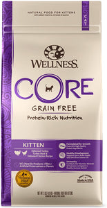 Wellness Core Kitten Formula Grain Free Dry Cat Food