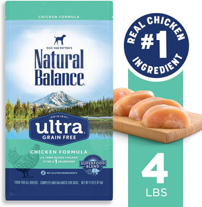 Natural Balance Original Ultra Chicken Formula Grain Free Dry Dog Food