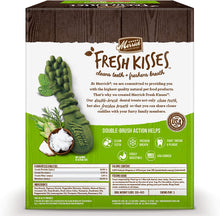 Merrick Fresh Kisses Double-Brush Coconut Oil & Botanicals Medium Grain Free Dental Dog Treats