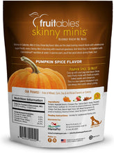 Fruitables Skinny Minis Spooky Pumpkin Spice Flavor Grain Free Soft & Chewy Dog Treat, 5 OZ