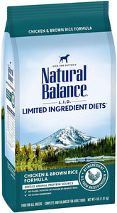 Natural Balance L.I.D. Limited Ingredient Diets Chicken & Brown Rice Formula Dry Dog Food