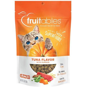 Fruitables  Tuna Flavor Grain Inclusive Crunchy Cat Treats
