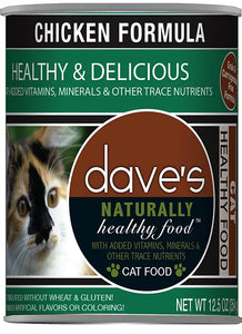 Dave's Naturally Healthy Chicken Grain Free Wet Cat Food