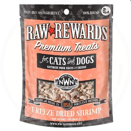 Northwest Naturals Shrimp Grain Free Raw Rewards Freeze Dried Treats For Dogs And Cats