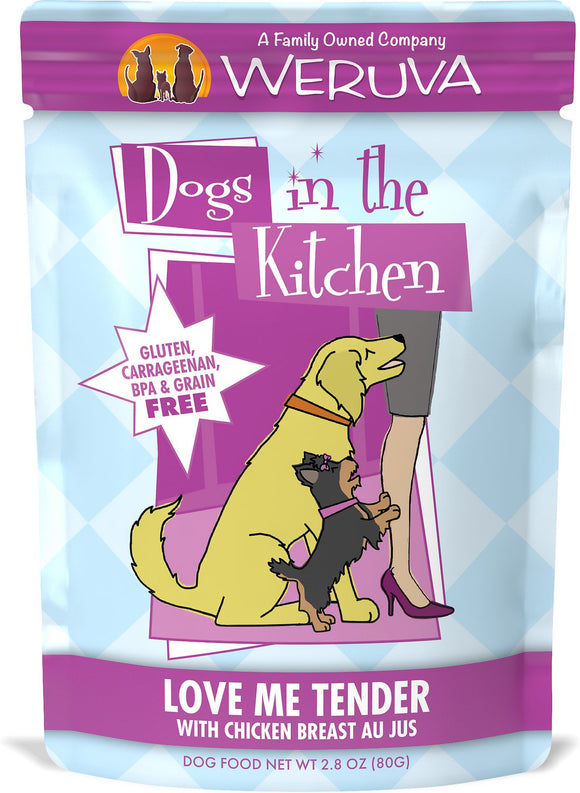 Weruva Dogs In The Kitchen Love Me Tender With Chicken Breast Au Jus Grain Free Wet Dog Food