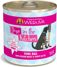 Weruva Dogs In The Kitchen Fowl Ball With Chicken Breast & Turkey Au Jus Grain Free Wet Dog Food