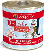 Weruva Dogs In The Kitchen The Double Dip With Beef & Wild Caught Salmon Au Jus Grain Free Wet Dog Food