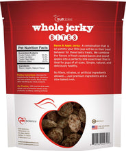 Fruitables Whole Jerky Bites Bacon & Apple Flavor Grain Free Dog Treat