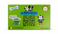 The Bear & The Rat Frozen Yogurt Bacon & Peanut Butter Grain Free Dog Treat