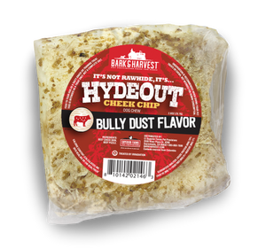 Superior Farms Bark & Harvest Hydeout Cheek Chip Bully Dust Flavor Grain Free Dog Chew Treat