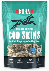 Koha Ingredient Cod Skins Dog Treats