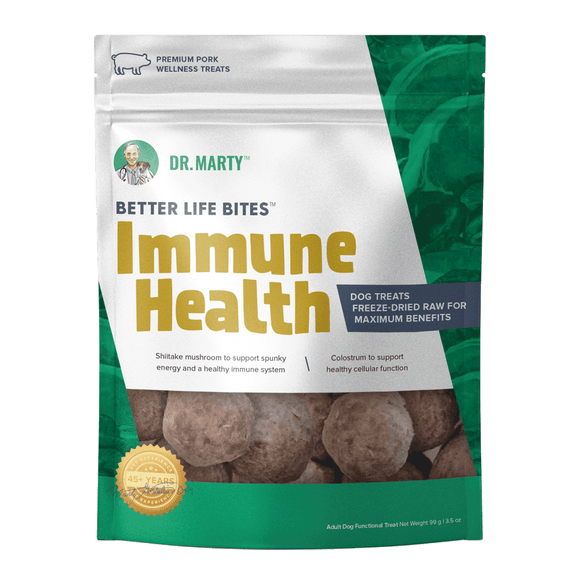 Dr. Marty Better Life Bites Immune Health Freeze Dried Raw Treats For Dogs