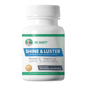 Dr. Marty Shine & Luster Canine Seasonal Allergy Support Chewable Tablet For Dogs