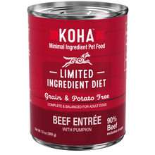 Koha Limited Ingredient Diet Beef Entree With Pumpkin Grain Free Wet Dog Food