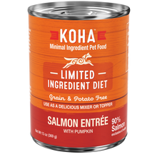 Koha Limited Ingredient Diet Salmon Entree With Pumpkin Grain Free Wet Dog Food