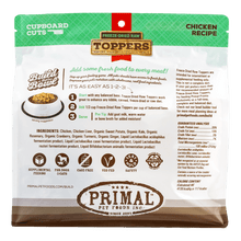 Primal Chicken Cupboard Cuts Freeze Dried Dog Food Topper