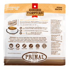 Primal Pork Cupboard Cuts Freeze Dried Dog Food Topper