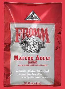 Fromm Classic Mature Adult Chicken, Brown Rice & Eggs Grain Inclusive Dry Dog Food