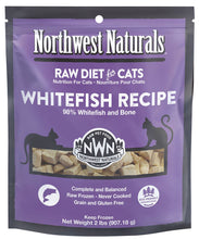 Northwest Naturals Whitefish Grain Free Nibbles Frozen Raw Food For Cats