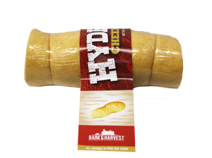 Superior Farms Bark & Harvest Hydeout Cheek Roll Peanut Butter Flavor Grain Free Dog Treat