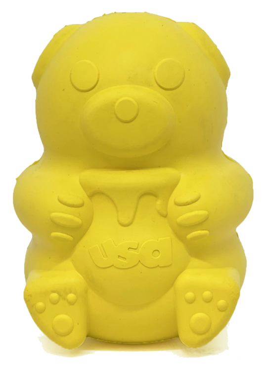 Sodapup Honey Bear Durable Rubber Treat Dispenser & Chew Toy