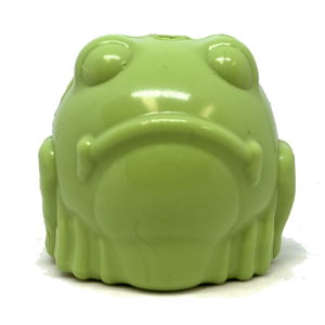 Sodapup Mutts Kick Butt Frog Toy Durable Rubber Chew & Treat Dispenser For Dog
