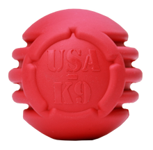 Sodapup Usa K9 Stars & Stripes Toy Ultra Durable Rubber Chew Ball For Dog