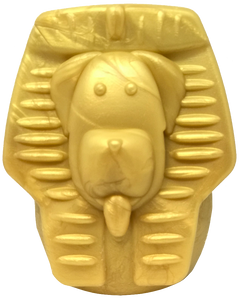 Sodapup Mutts Kick Butt Doggie Pharaoh Toy Durable Chew & Treat Dispenser For Dog