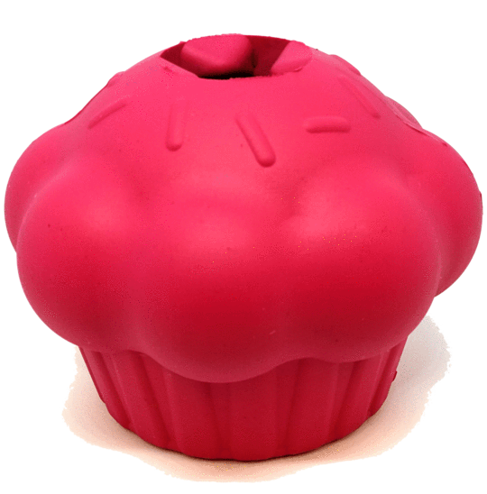 Sodapup Cupcake Durable Rubber Treat Dispenser & Chew Toy