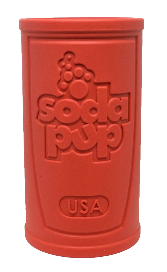 Sodapup Retro Soda Can Toy Durable Rubber Chew & Treat Dispenser For Dogs