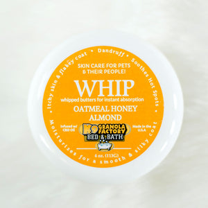 K9 Granola Oatmeal Honey Almond Dog Bath Whip