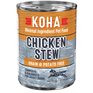 Koha Minimal Ingredient Chicken Stew Grain Free Wet Dog Food