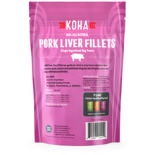 Koha Ingredient Pork Liver Filets Dog Treats