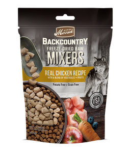 Merrick Backcountry Chicken Grain Free Freeze Dried Dog Mixture