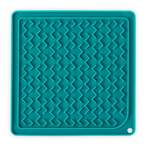 Messy Mutts Blue Silicone Framed Multi Surface Lick Mat