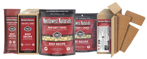 Northwest Naturals Beef Grain Free Nuggets Frozen Raw Food For Dogs