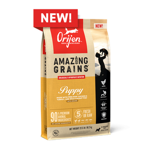 Orijen Amazing Puppy Made With Chicken, Turkey And Fish Grain Inclusive Dog Dry Food
