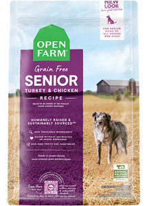 Open Farm Senior Turkey Chicken Grain Free Dry Food For Dogs