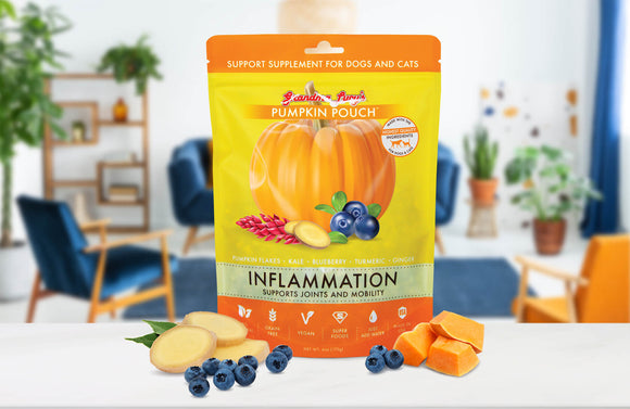 Grandma Lucy's Pumpkin Pouch Inflammation Grain Free Dog Supplement