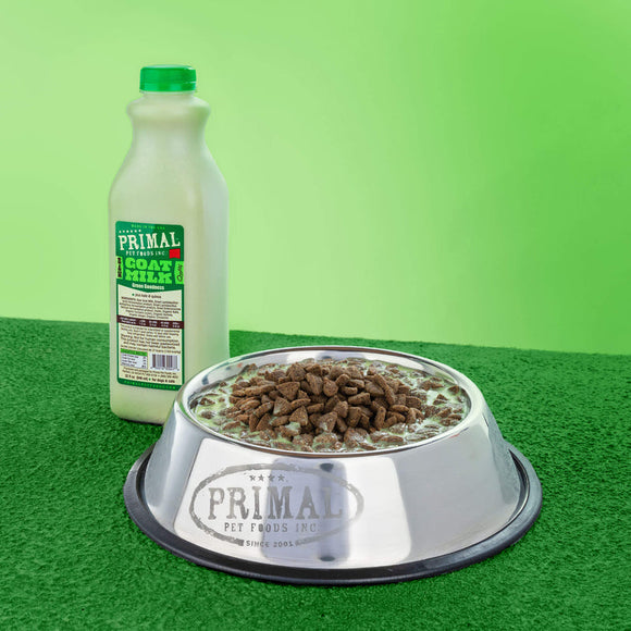 Primal Goat's Milk Green Goodness Frozen Raw Food Supplement