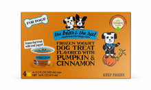 The Bear & The Rat Frozen Yogurt Pumpkin Grain Free Dog Treat