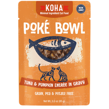 Koha Poke Bowl Tuna & Pumpkin Entree In Gravy Grain Free Wet Cat Food