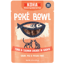 Koha Poke Bowl Tuna & Salmon Entree In Gravy Grain Free Wet Cat Food